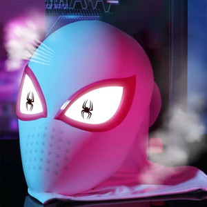 ماسک صورت گوئن عنکبوتی با چشمان چراغ دار Spider Gwen Light-Up Mask_اسباب بازی